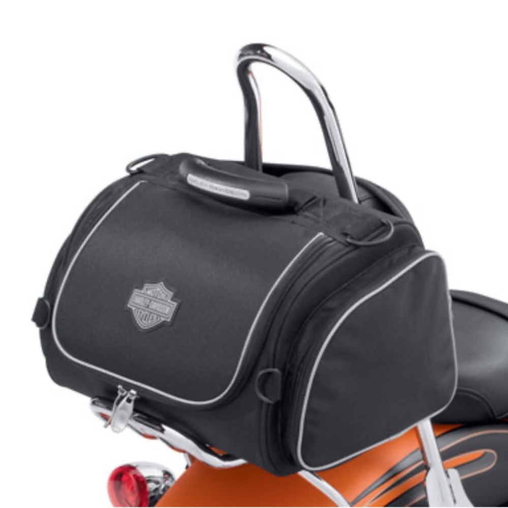 Harley-Davidson Black PREMIUM Touring Bag-EUC